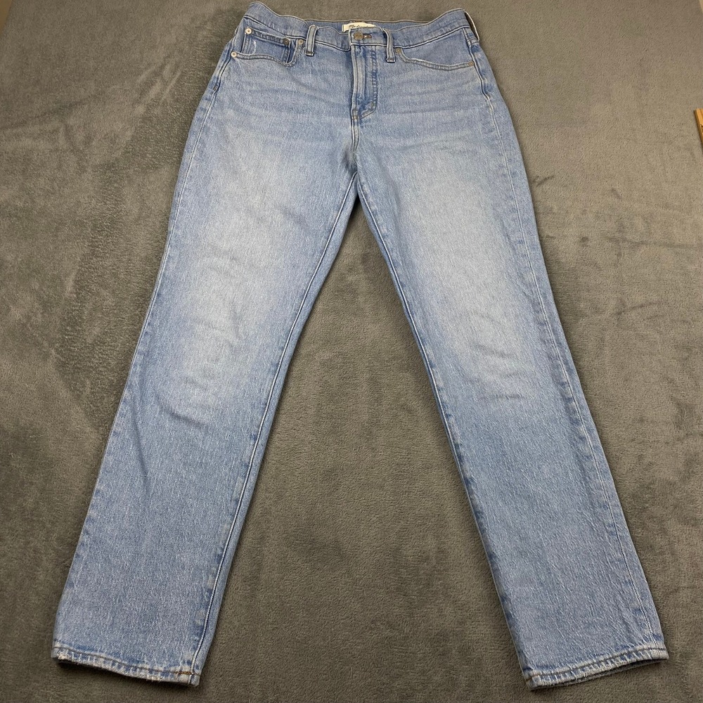 Madewell 28T The Perfect Vintage 30x30 Jean Light Wash High Rise Tapered Tall